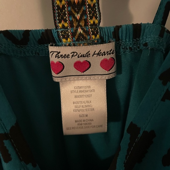 Womens Aztec Print Dress. Size M - Picture 3 of 3